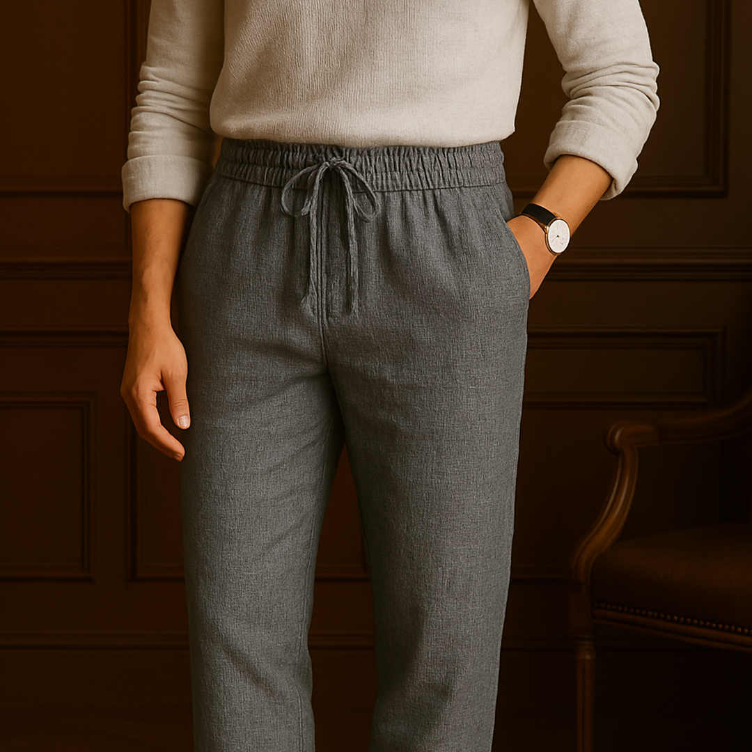 Calça De Linho Heritage