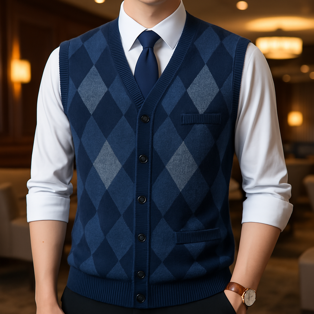 Colete Tricotado Cavallier Windsor