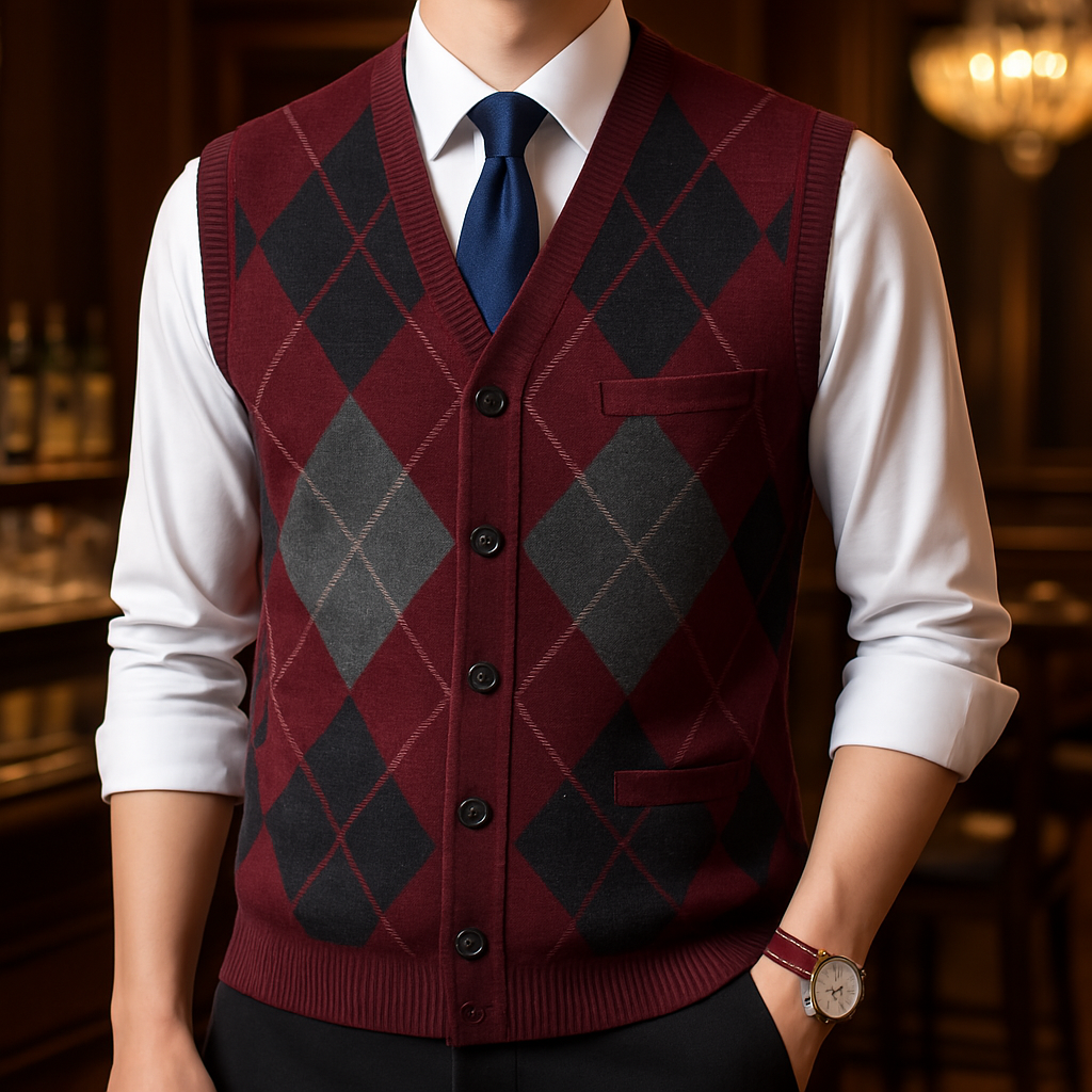 Colete Tricotado Cavallier Windsor